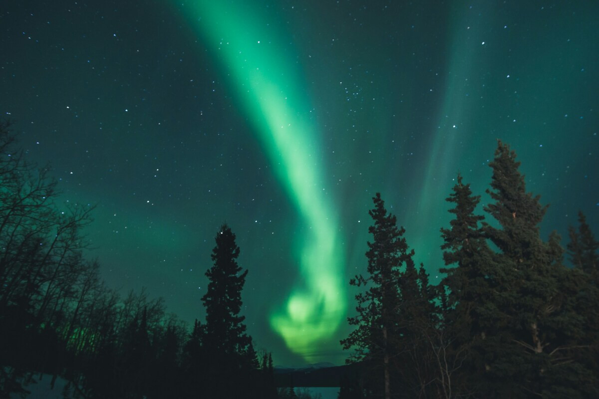 Noorderlicht in Canada.