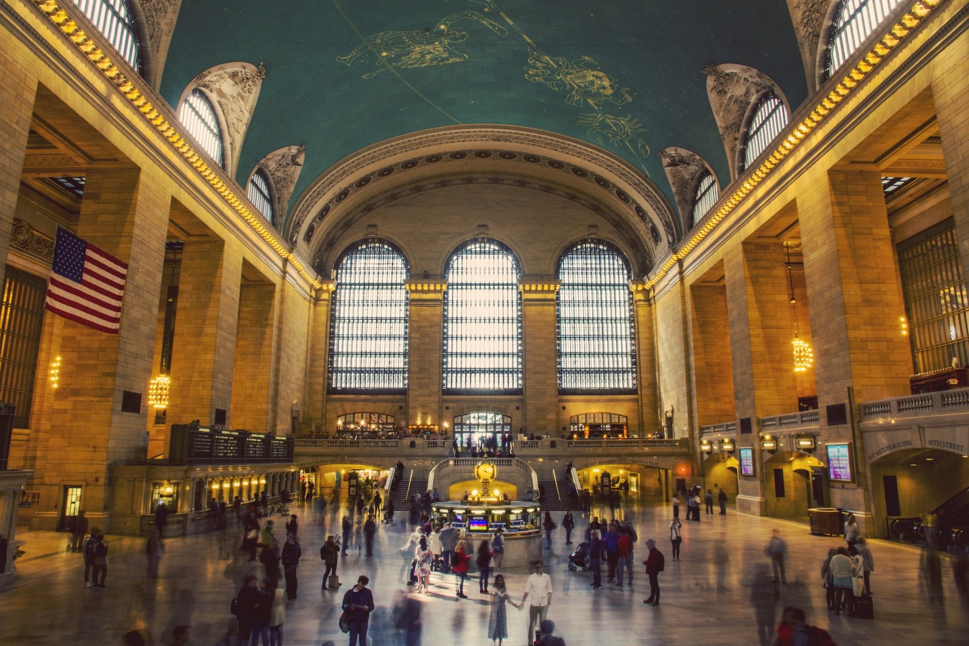 De stationshal van Grand Central Terminal, New York