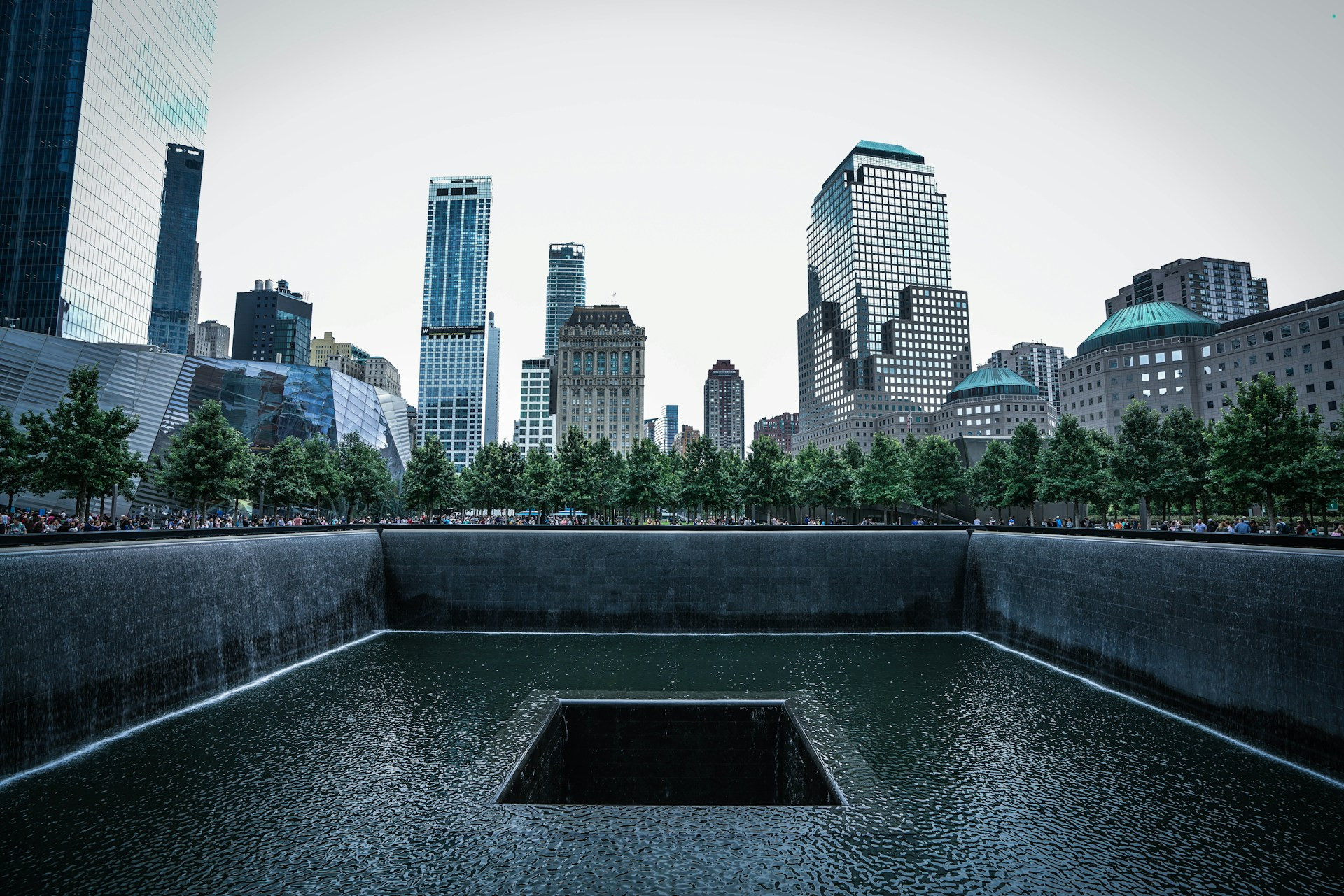9/11 Memorial bij het World Trade Centre