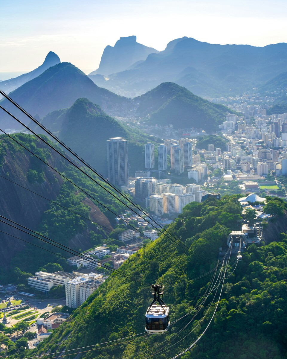 Kabelbaan in Rio de Janeiro