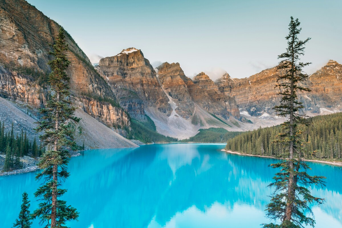 Moraine Lake, West-Canada