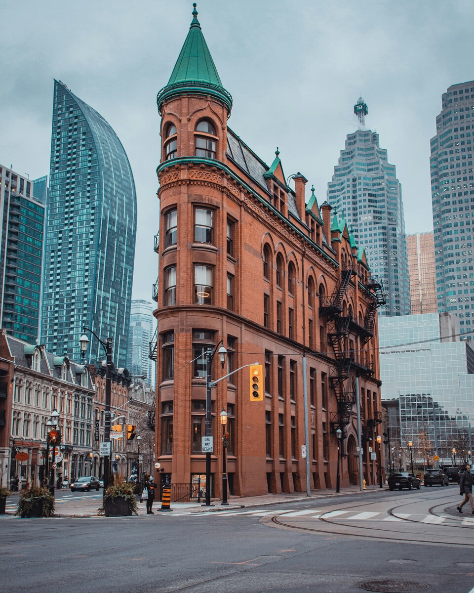 Hoge gebouwen in Toronto