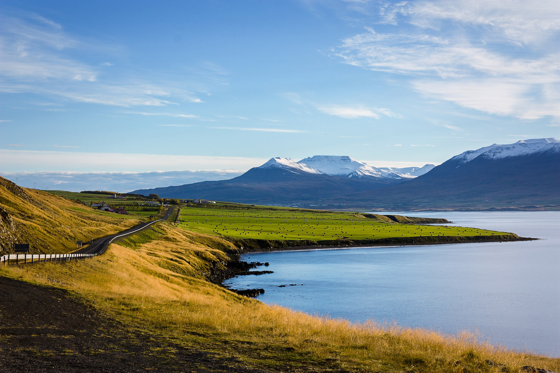 Akureyri in IJsland