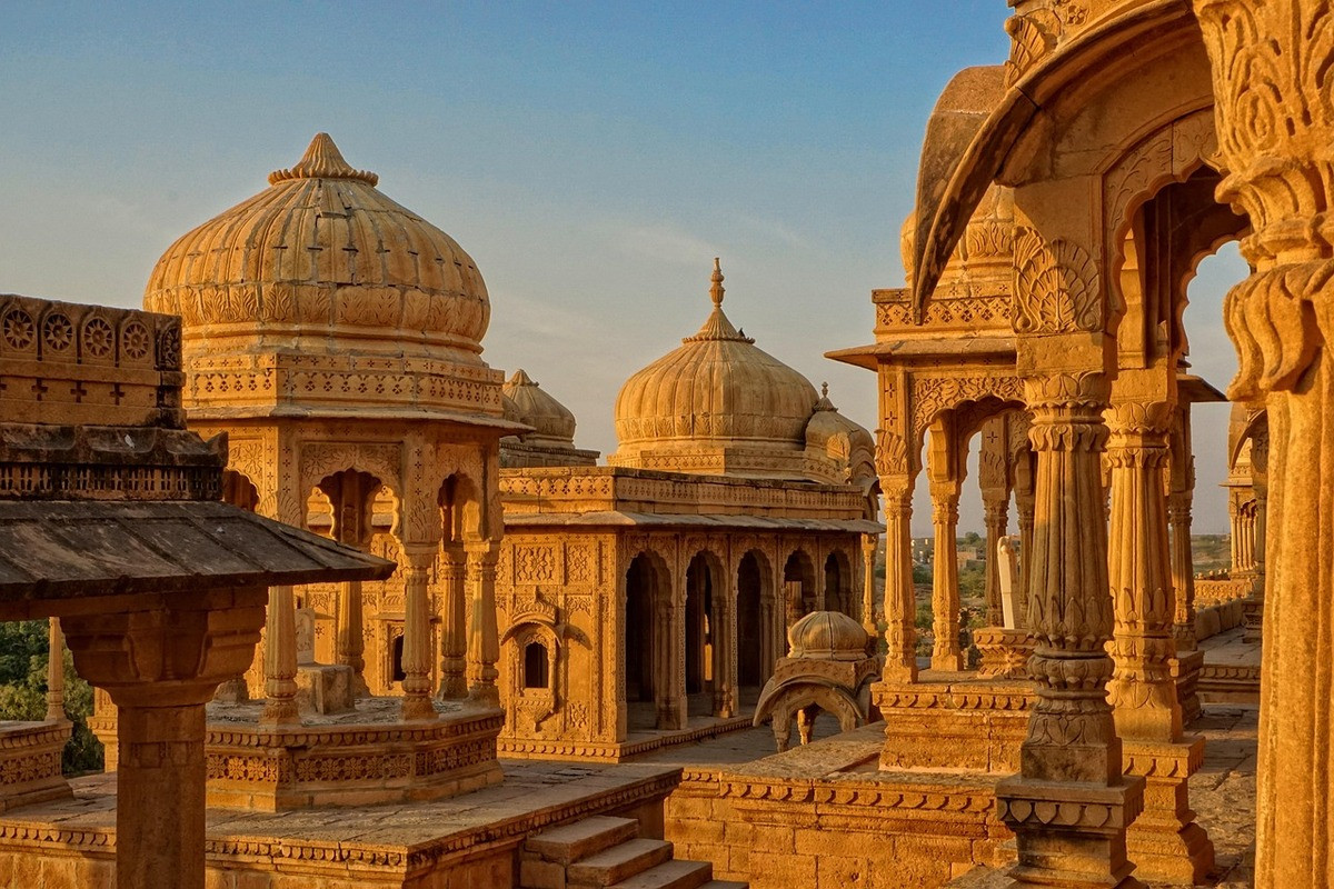 Tempel complex in India