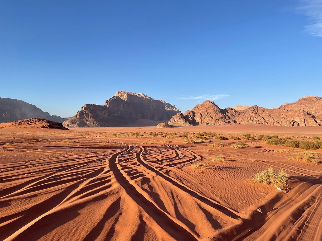 Wadi Rum woestijn Jordanie