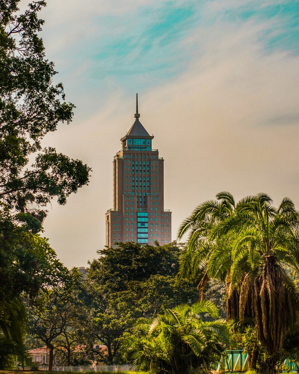 Hoog gebouw in Nairobi, Kenia