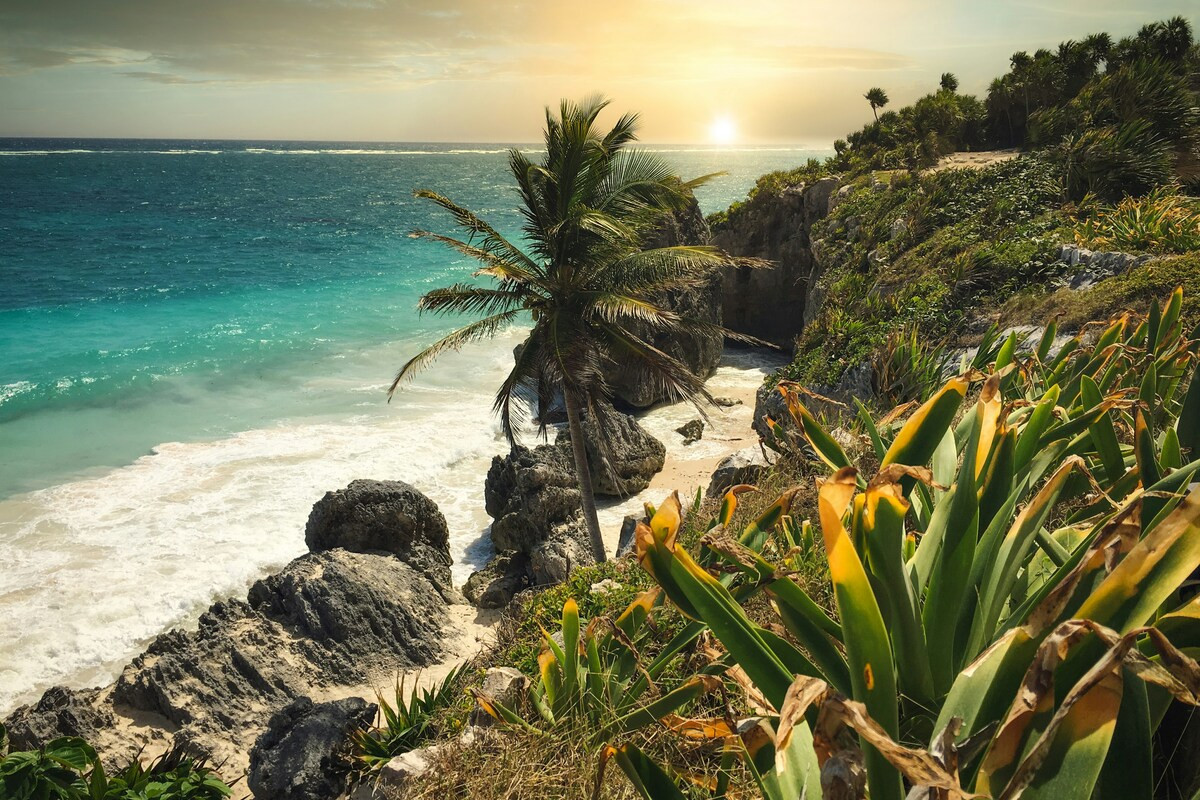 Tulum strand, Mexico