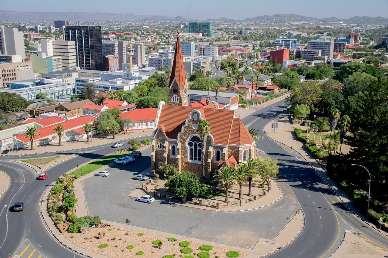 Namibië Windhoek kerk