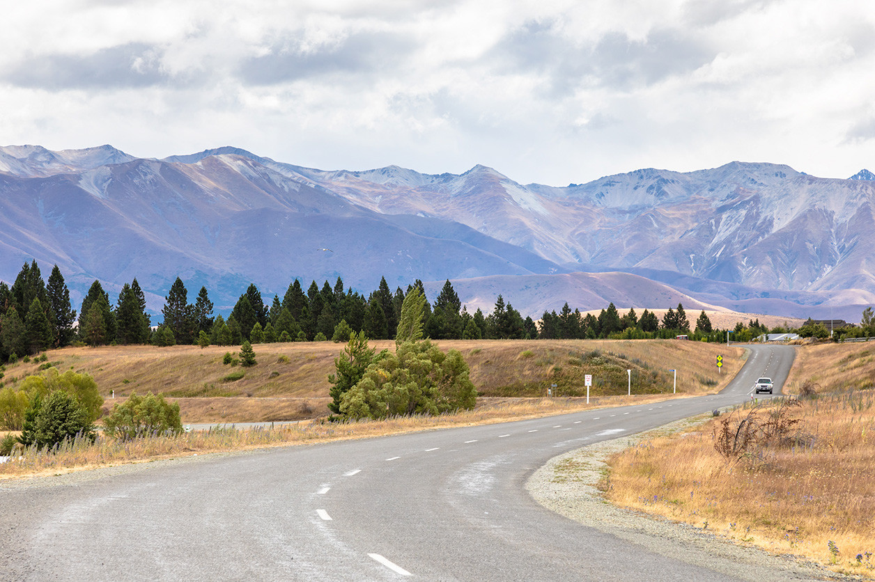 Roadtrip Nieuw-Zeeland bergen