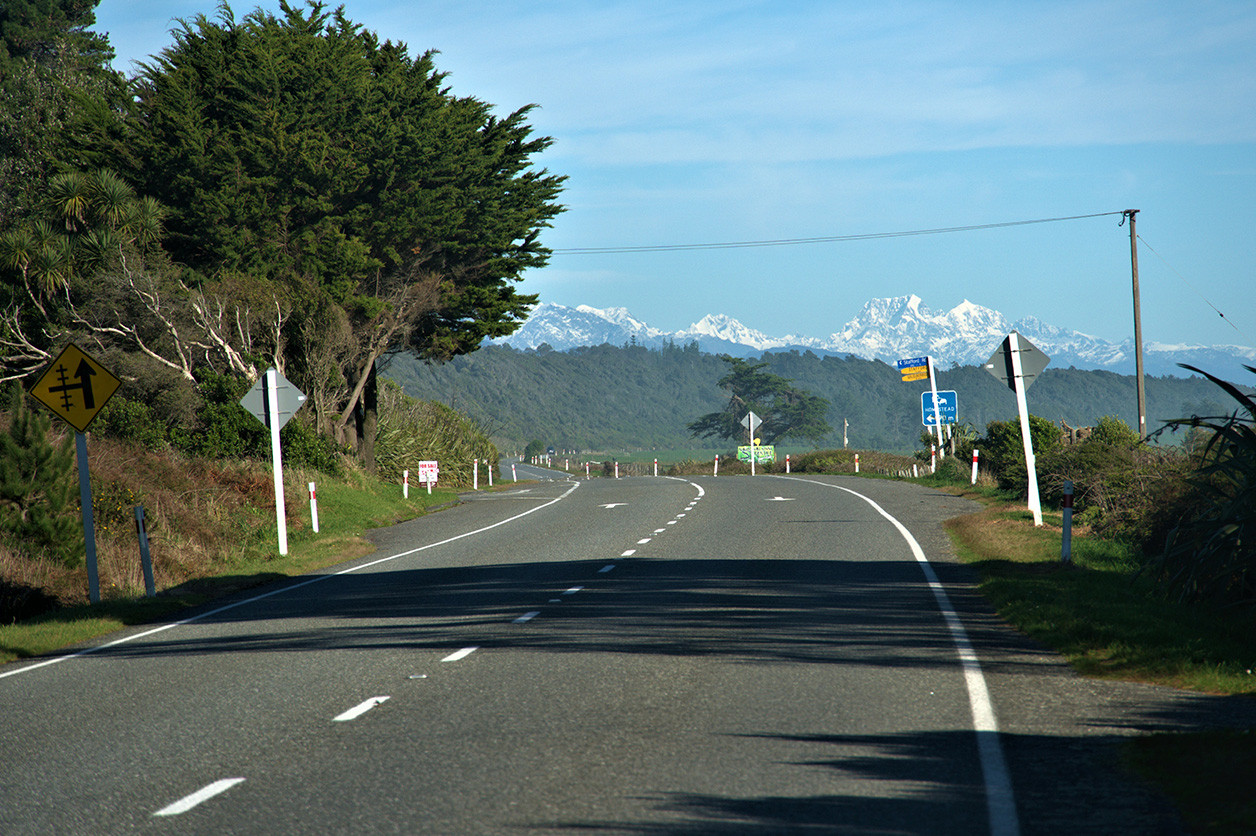 Roadtrip Nieuw-Zeeland de weg