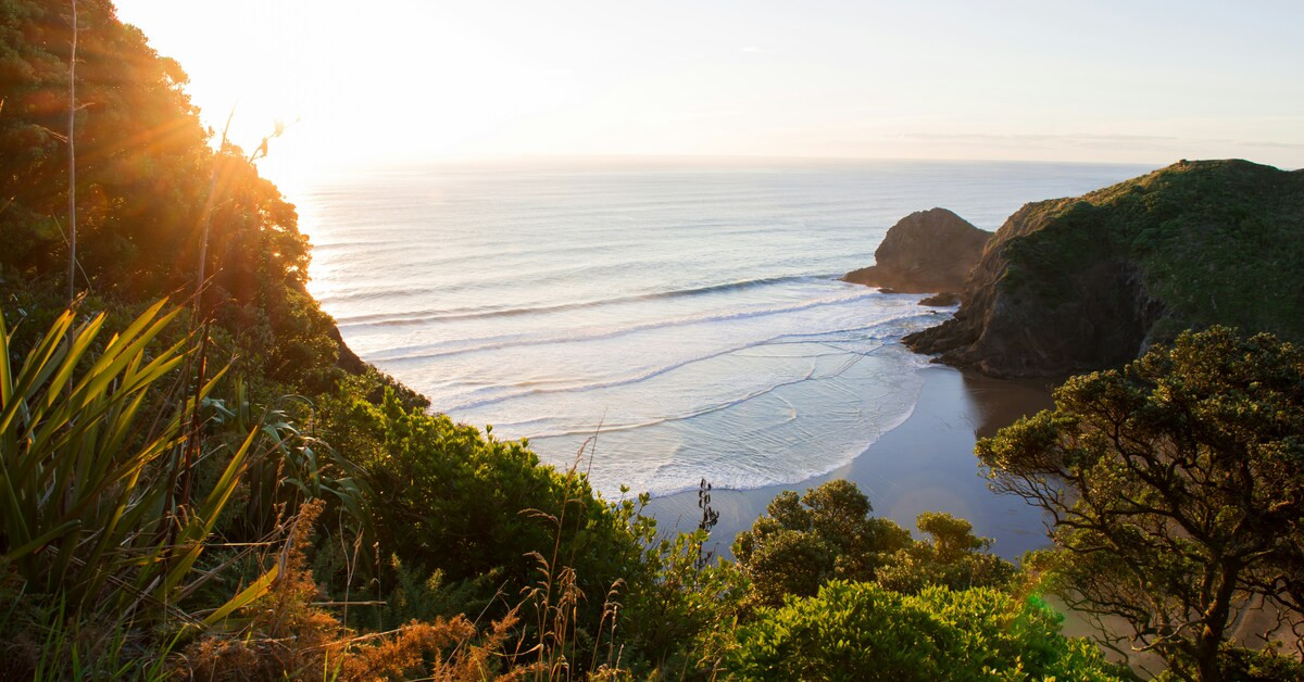 Rondreis Nieuw-Zeeland 4 weken - White's Beach