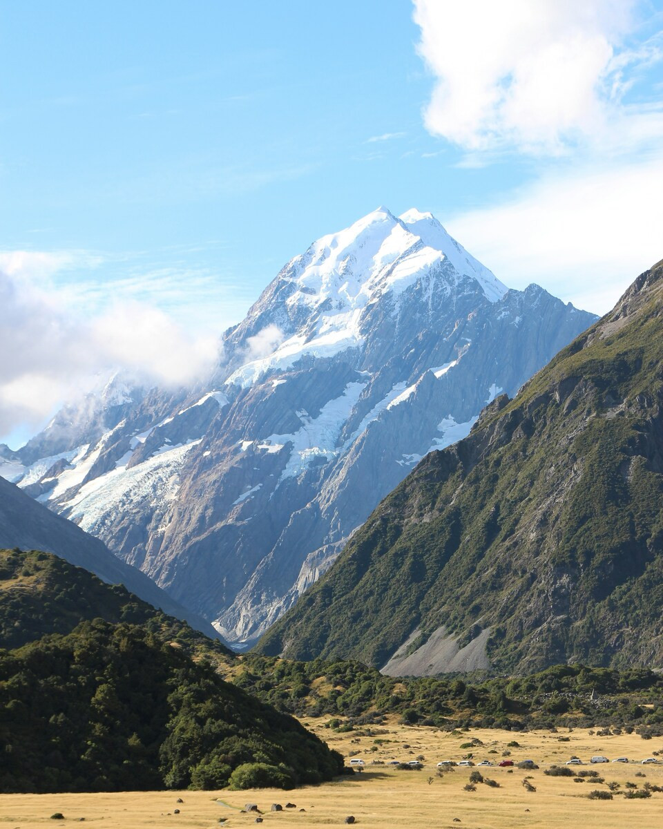 Mount Cook in Nieuw-Zeeland