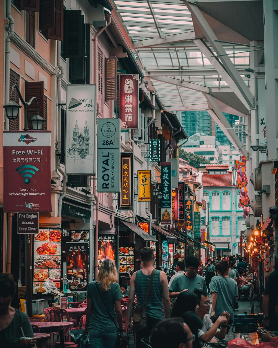 Chinatown in Singapore