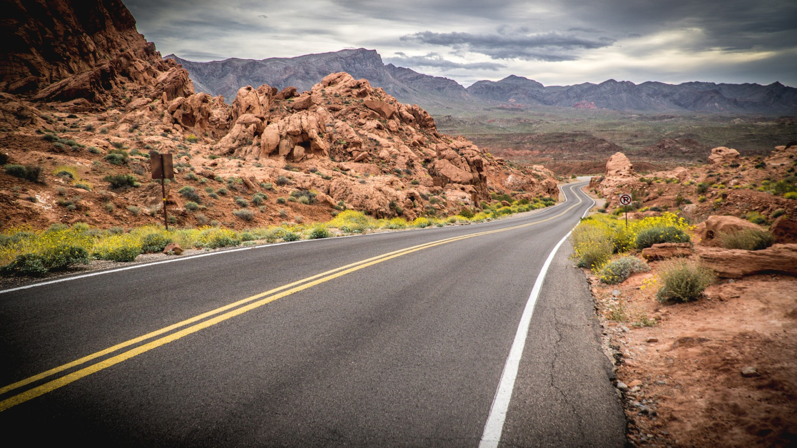 Valley of fire state park in Amerika