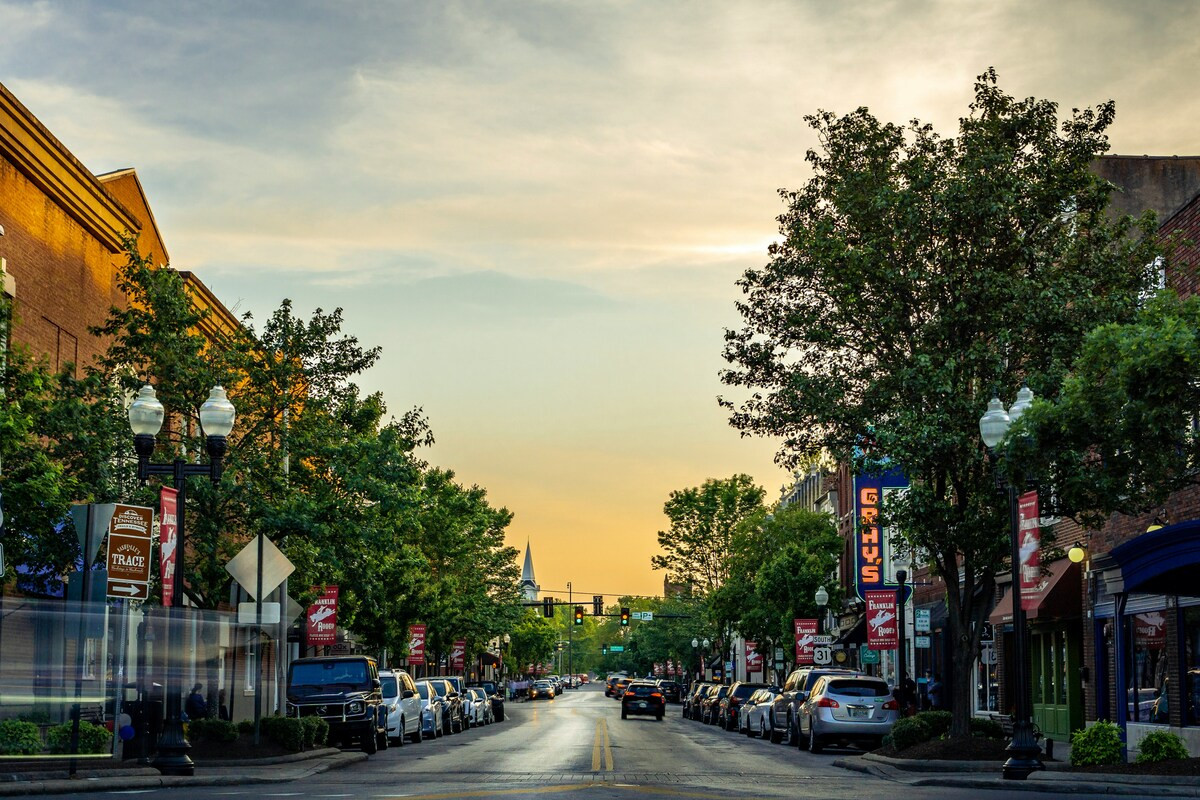 Weg in Franklin, Tennessee