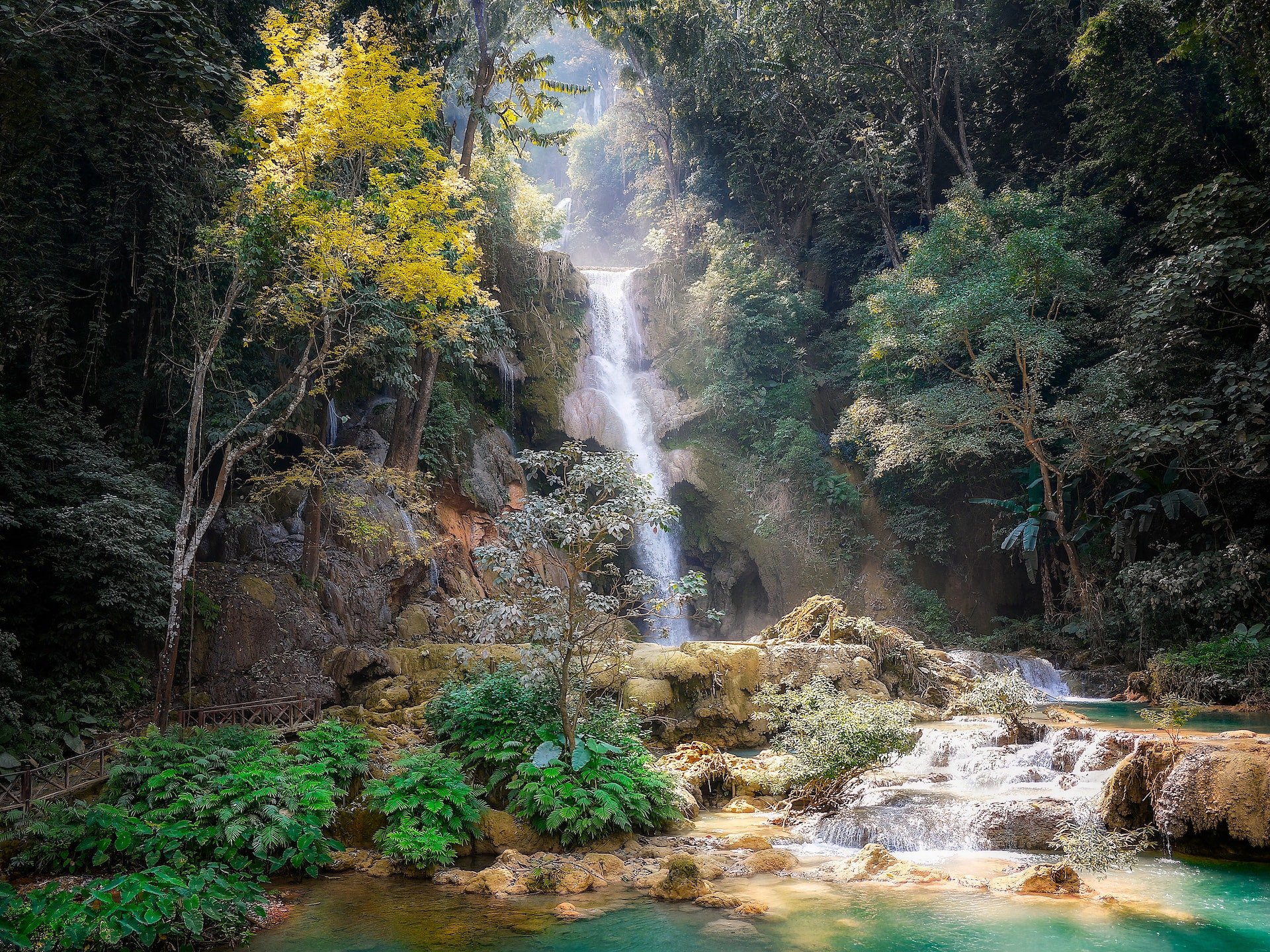 Laos, waterval