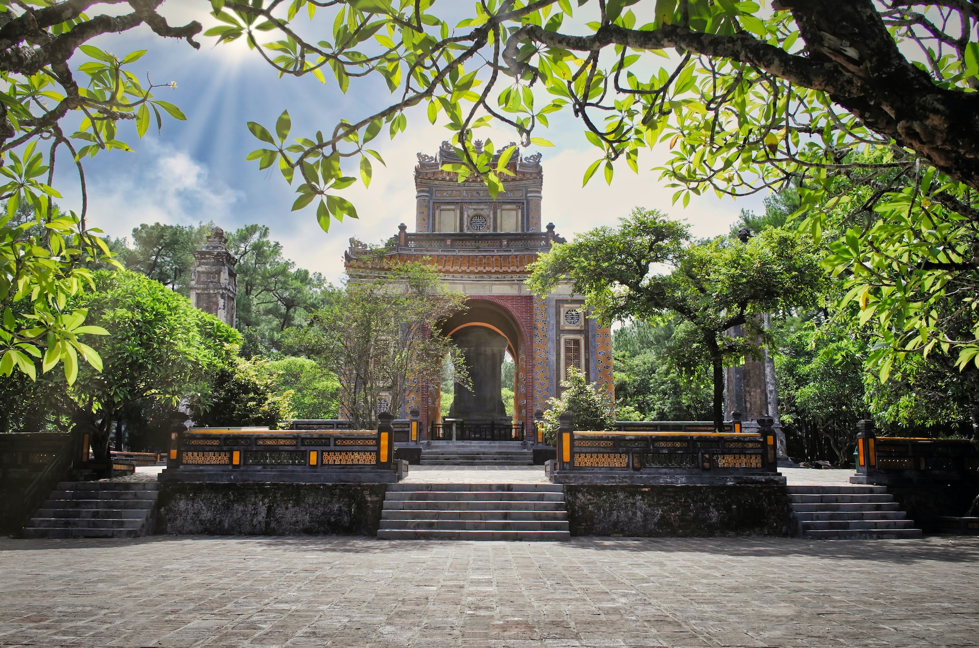 Hue, Vietnam tempel