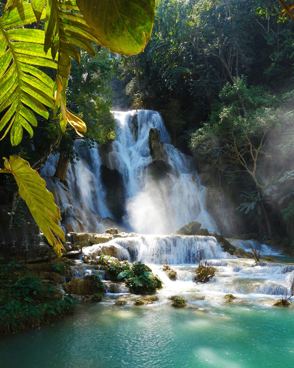 Waterval in Laos