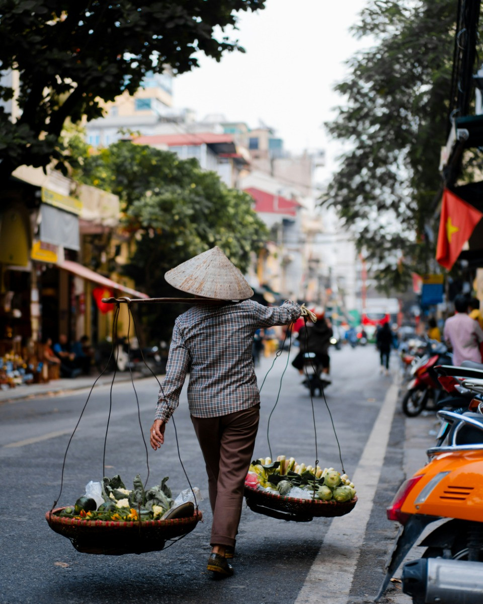 Vietnamese man in Hanoi