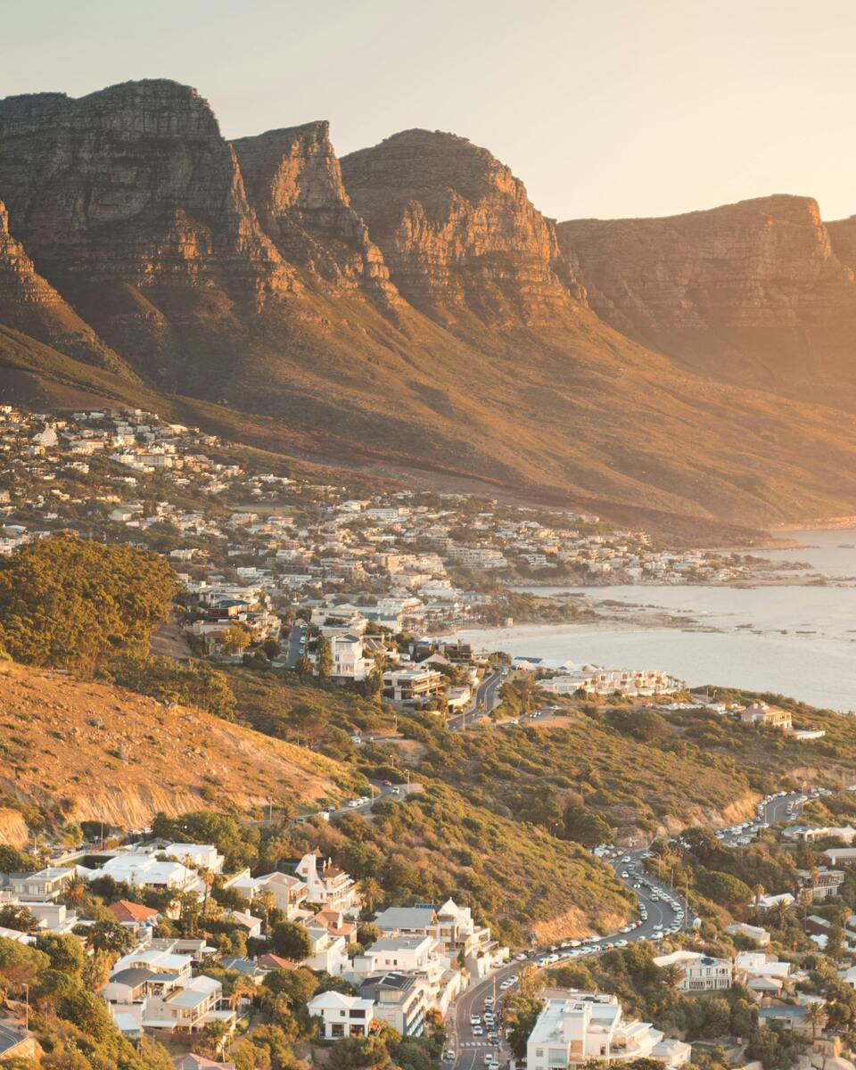 Zuid-Afrika weg langs de kust