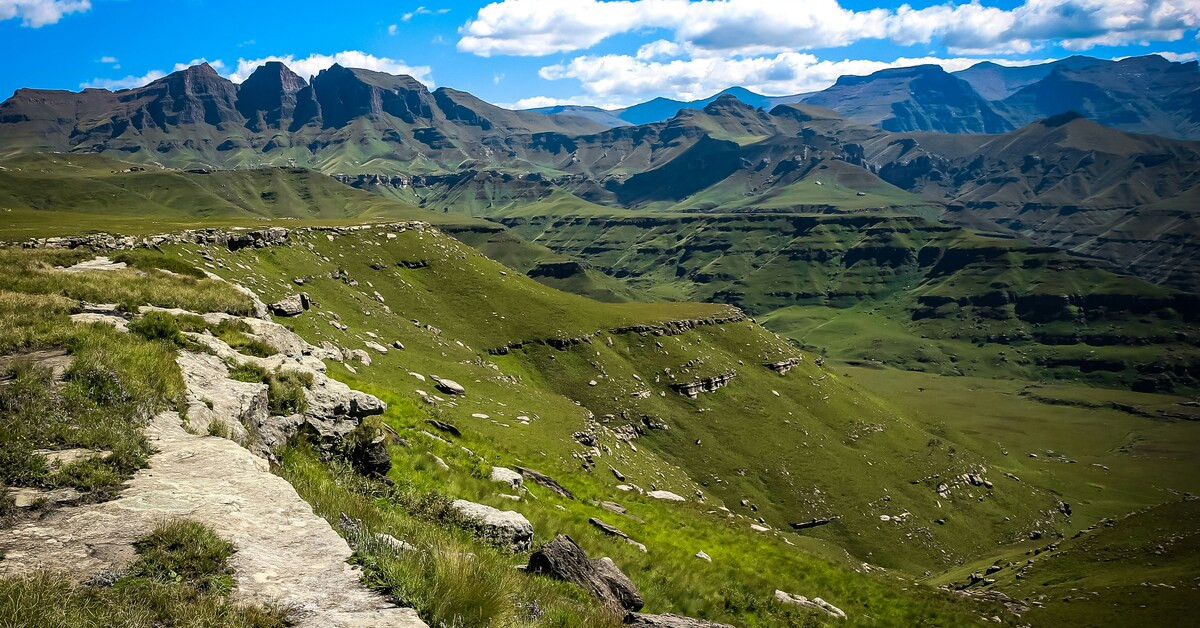 Camperreis Zuid-Afrika - berglandschap