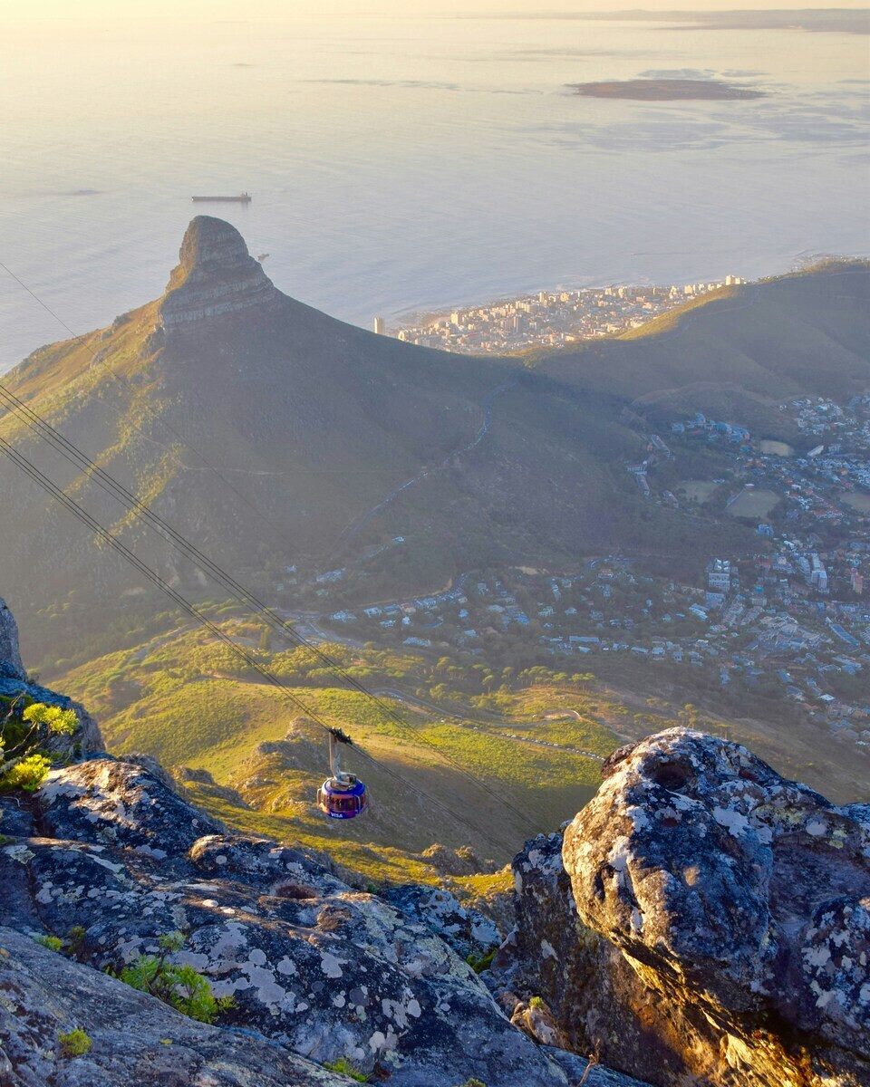 Kaapstad kabelbaan, Zuid-Afrika