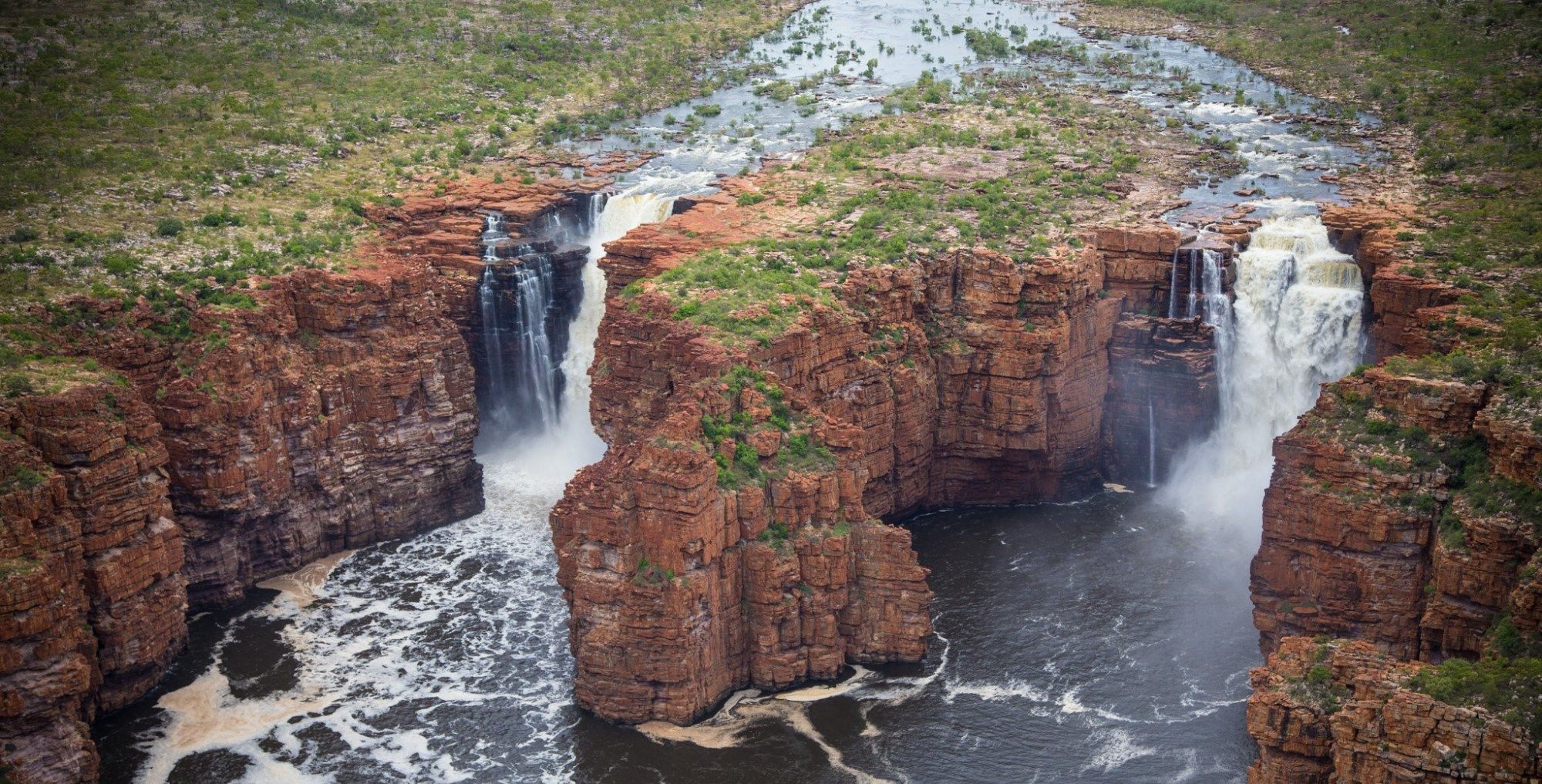 waterval King George, Kimberley, Australië