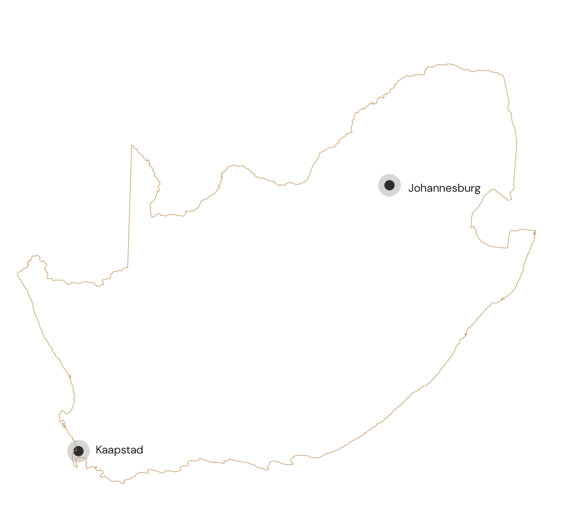 Route Camperreis Hoogtepunten van Zuid-Afrika