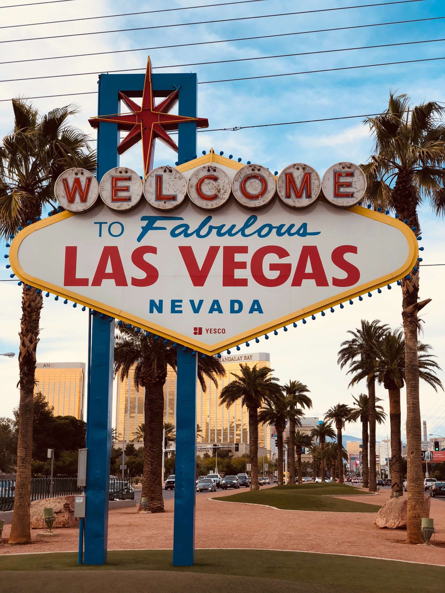 Las Vegas welkom bord