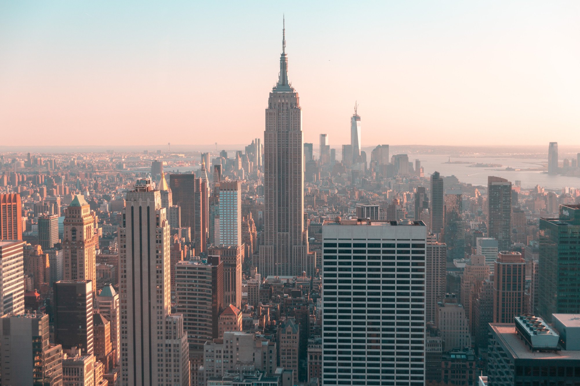 Uitzicht over New York