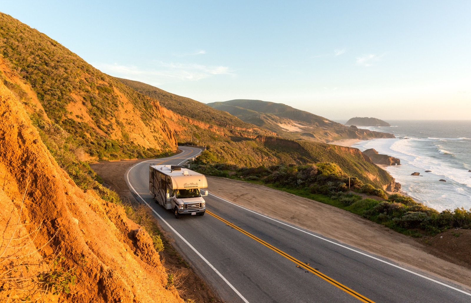 Wegbrengspecial van Chicago naar Los Angeles per camper