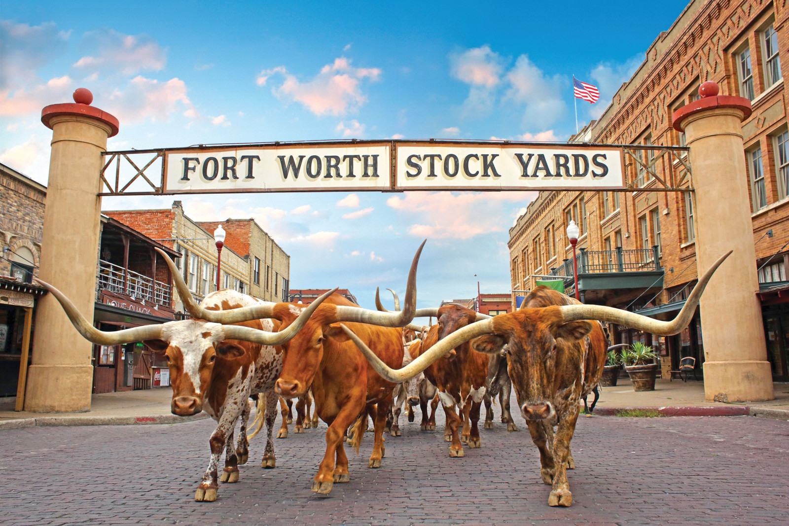 Amerika Dallas Fort Worth Stockyards