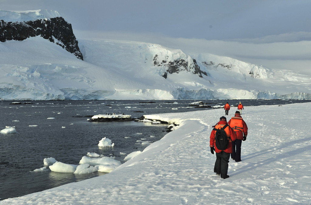 antarctica wandeltocht