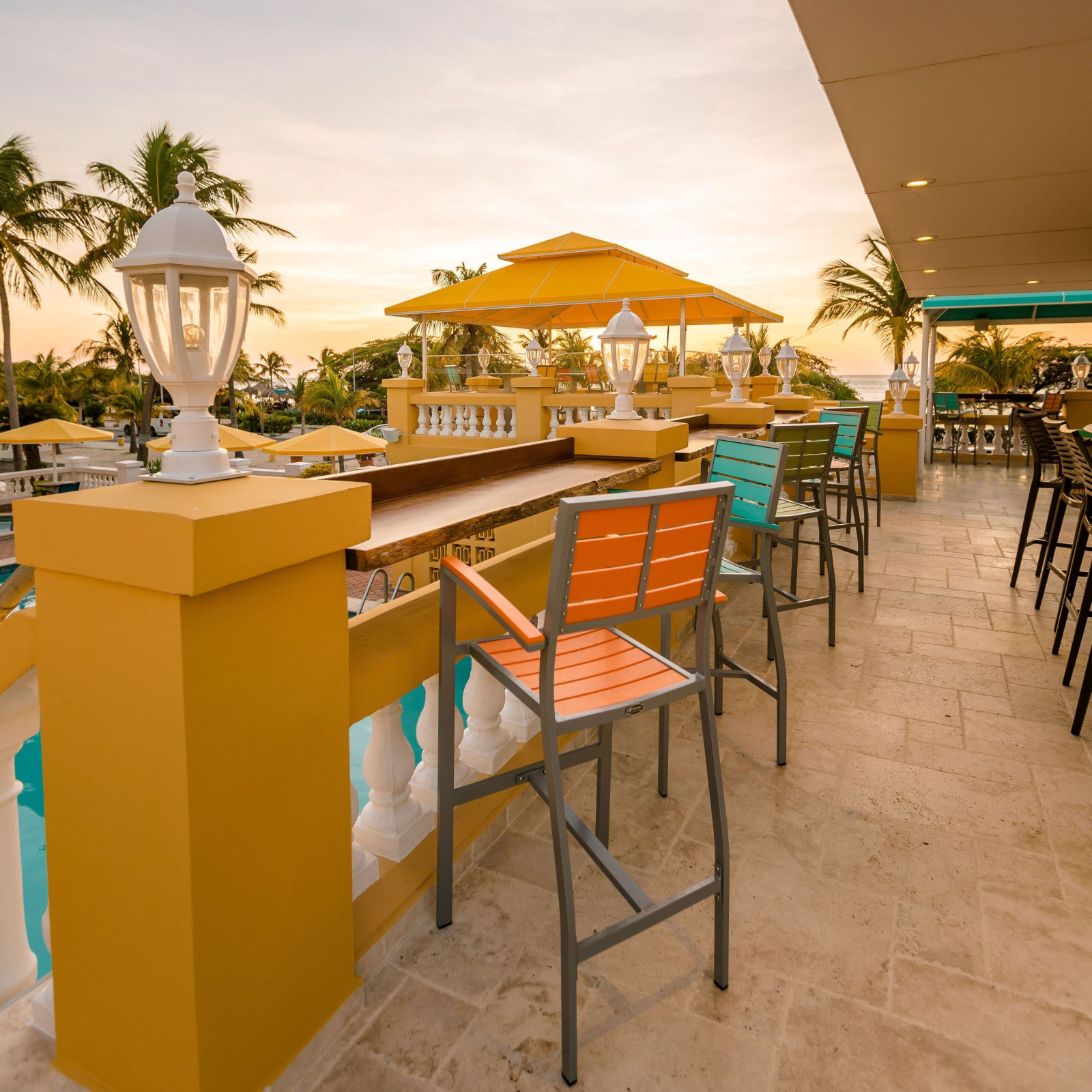 Aruba Amsterdam Manor Resort Horizons lounge