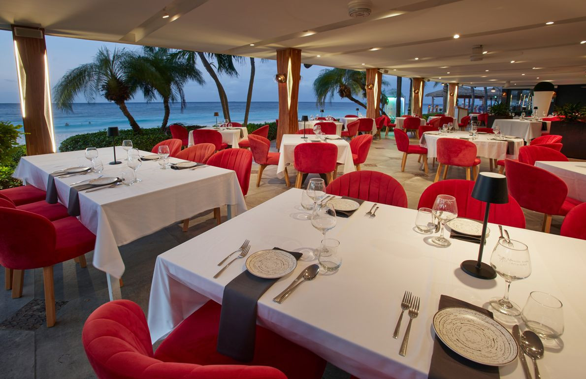 Aruba Divi Aruba All Inclusive Resort restaurant Red Parrot