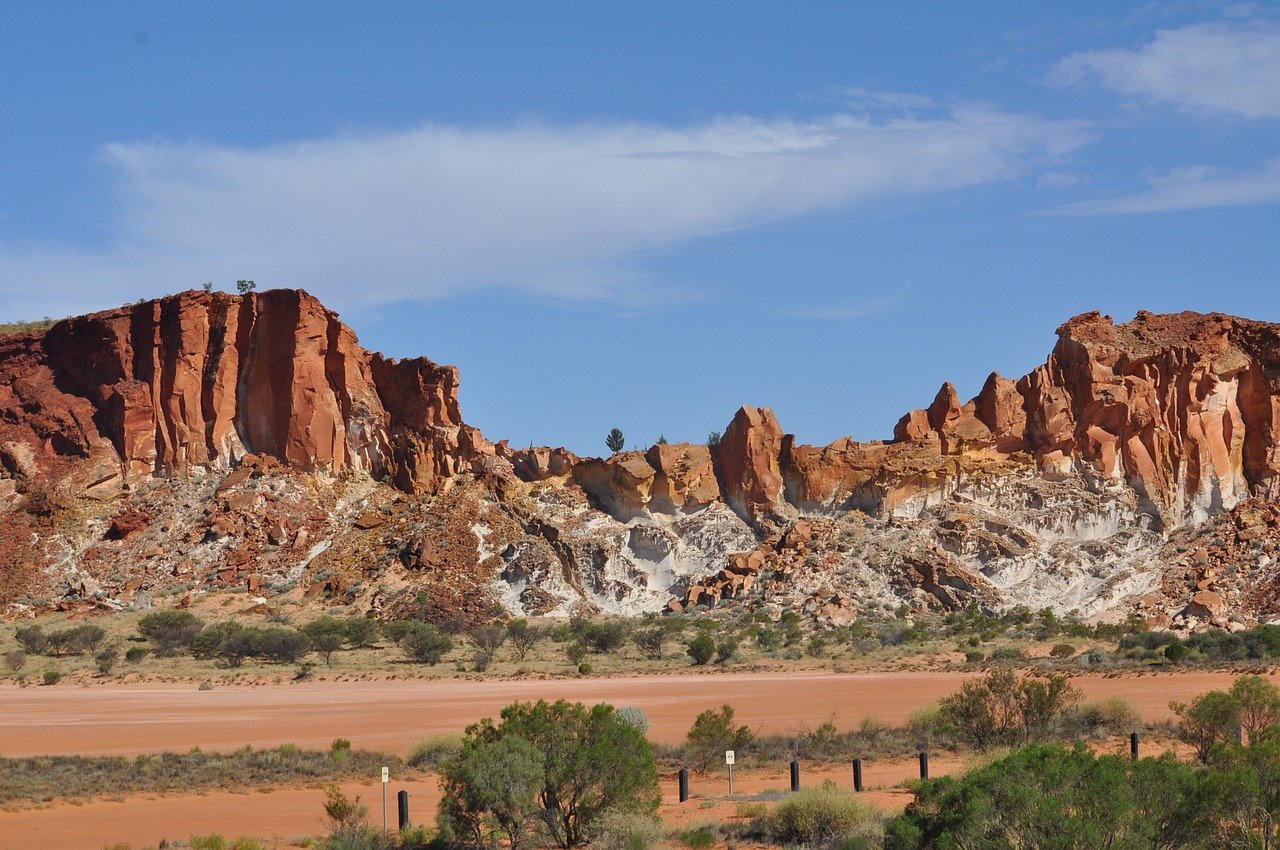 Landschap in Alice Springs