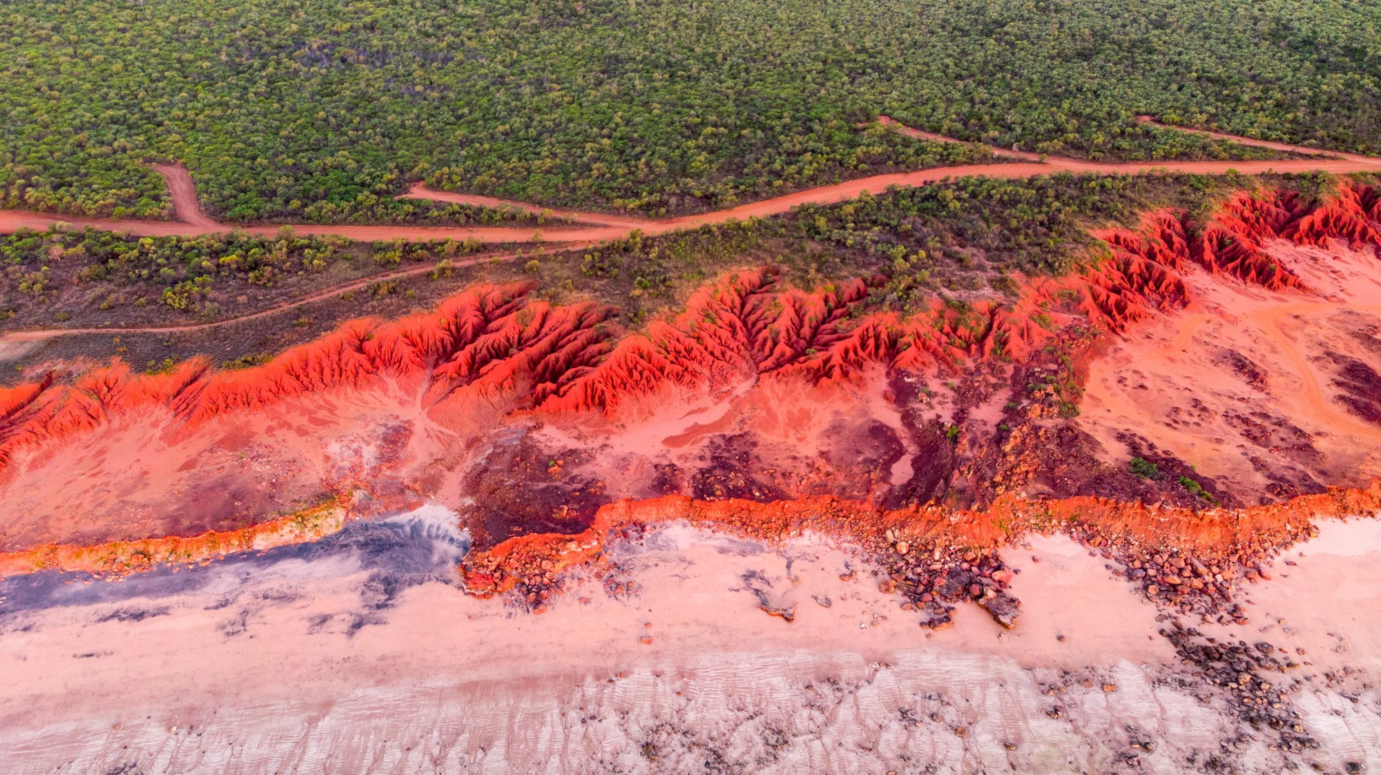 Australië rood landschap