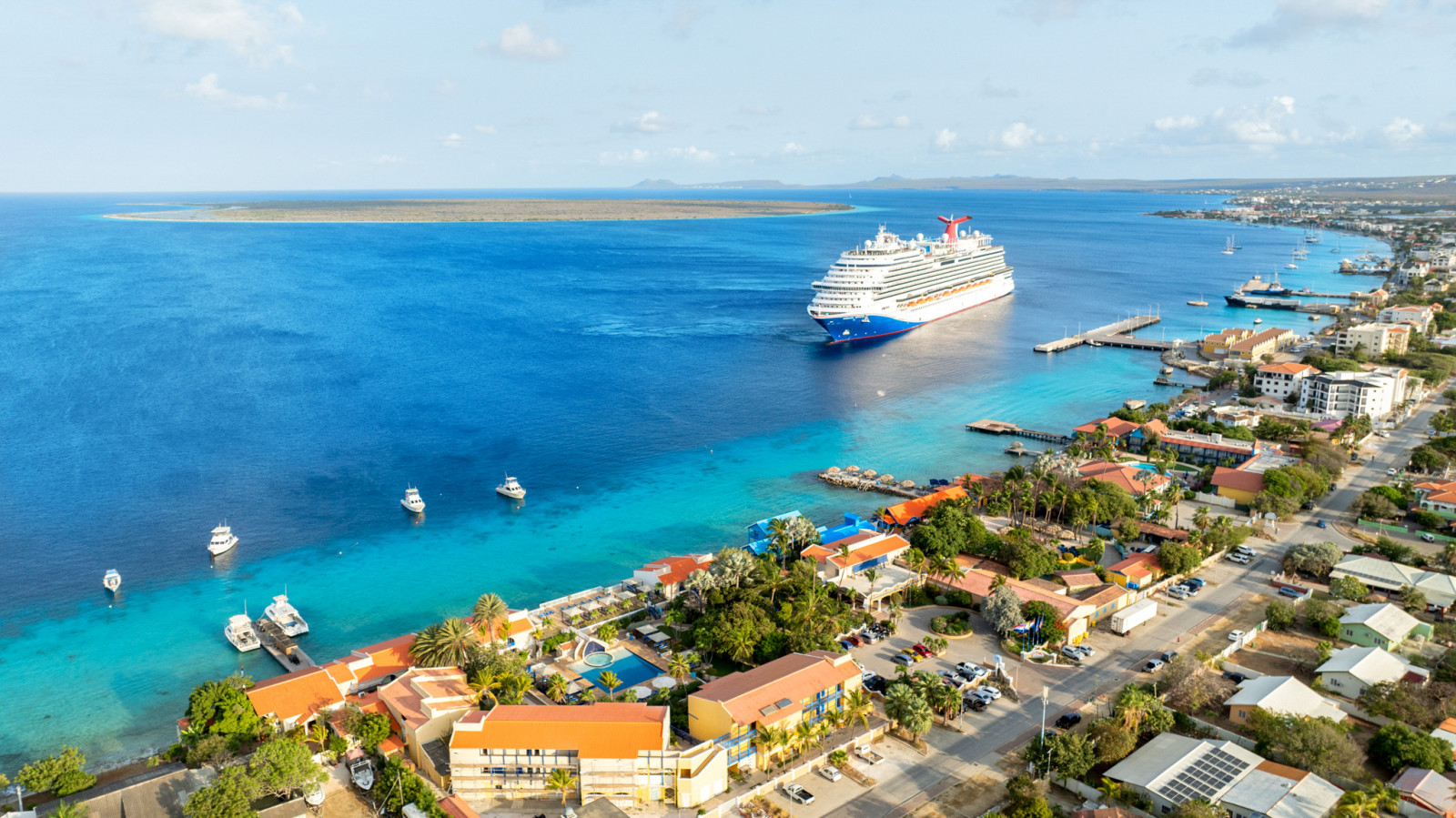 Bonaire Divi Flamingo Beach Resort & Casino uitzicht