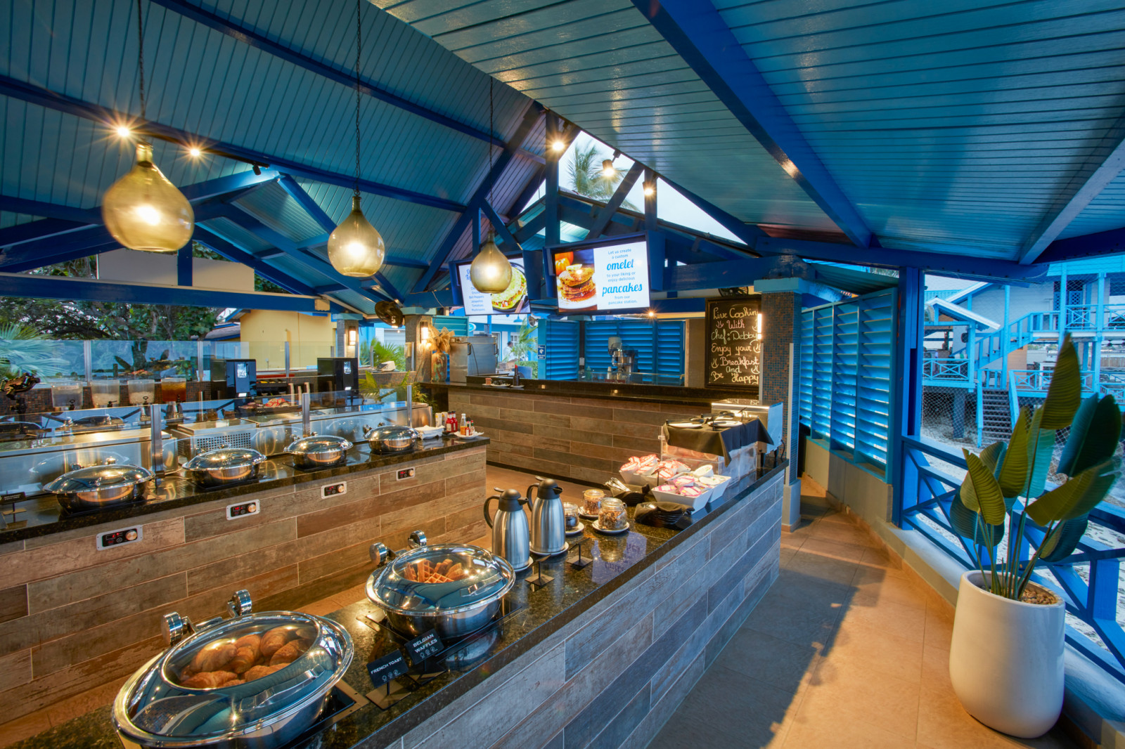 Bonaire Divi Flamingo Beach Resort & Casino restaurant Pure Ocean
