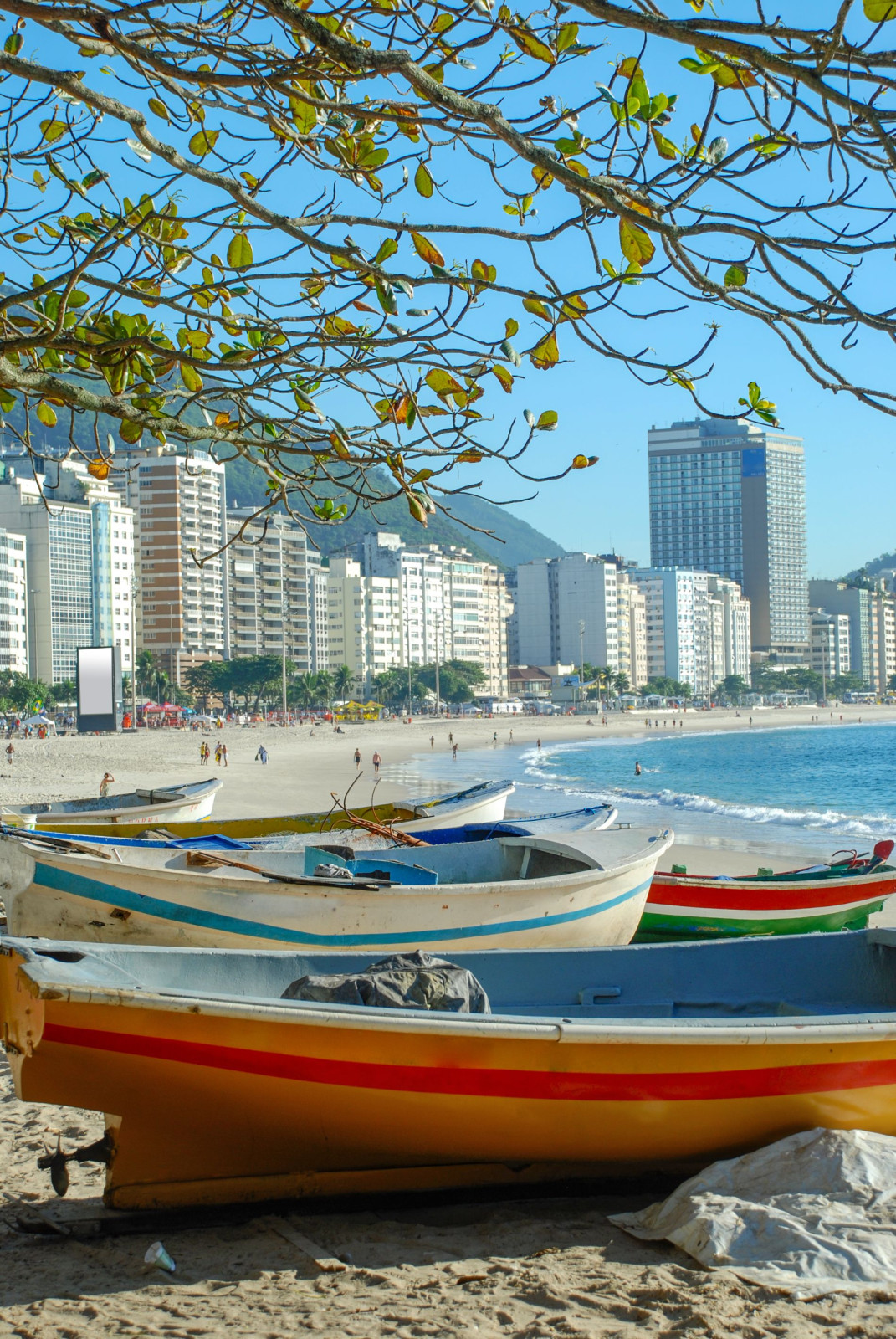 Brazilië Rio de Janeiro Copacabana strand