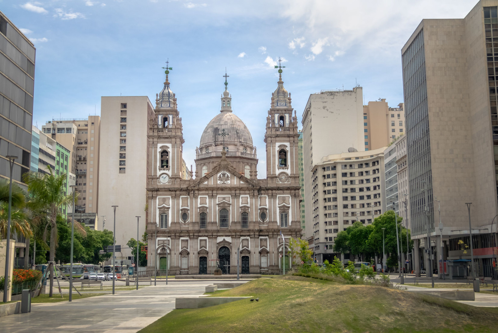 Brazilië Rio de Janeiro Candelaria kerk