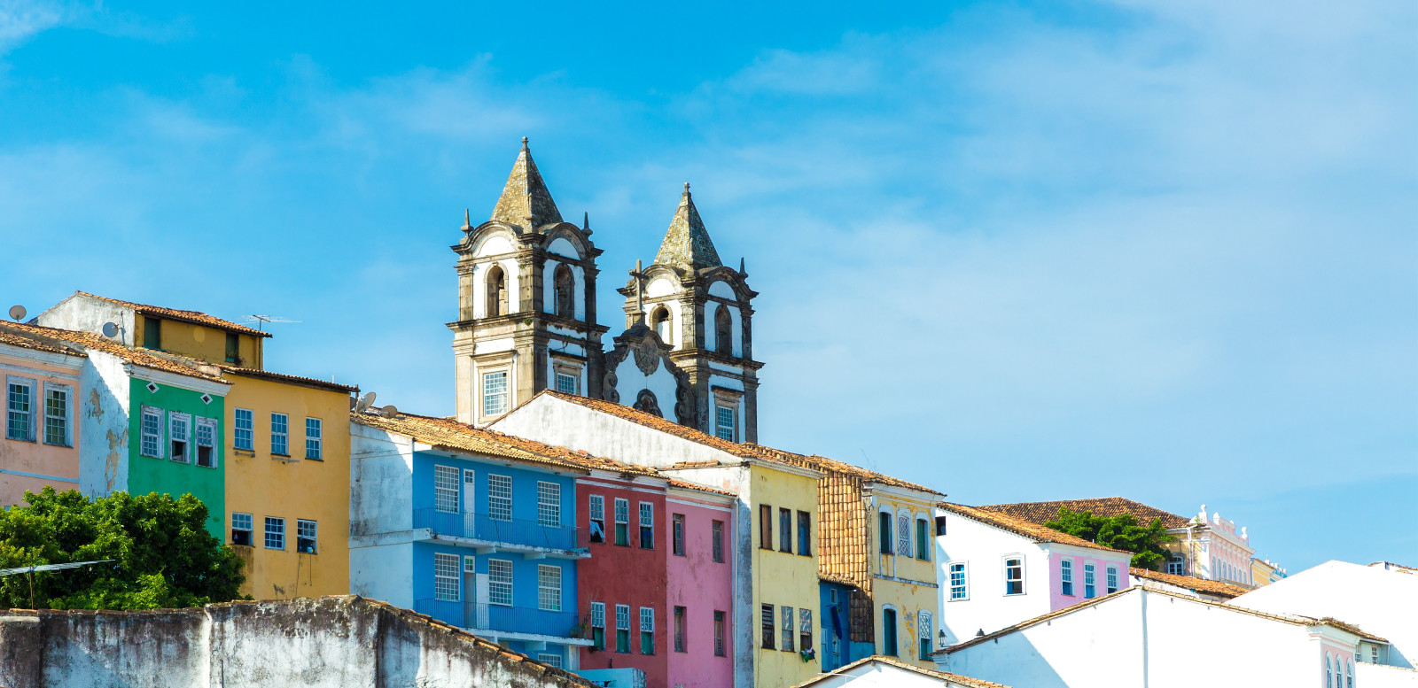 Brazilië Salvador historisch centrum