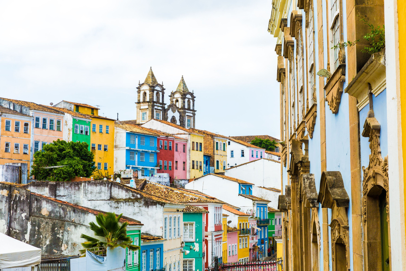 Brazilië Salvador Bahia historisch centrum
