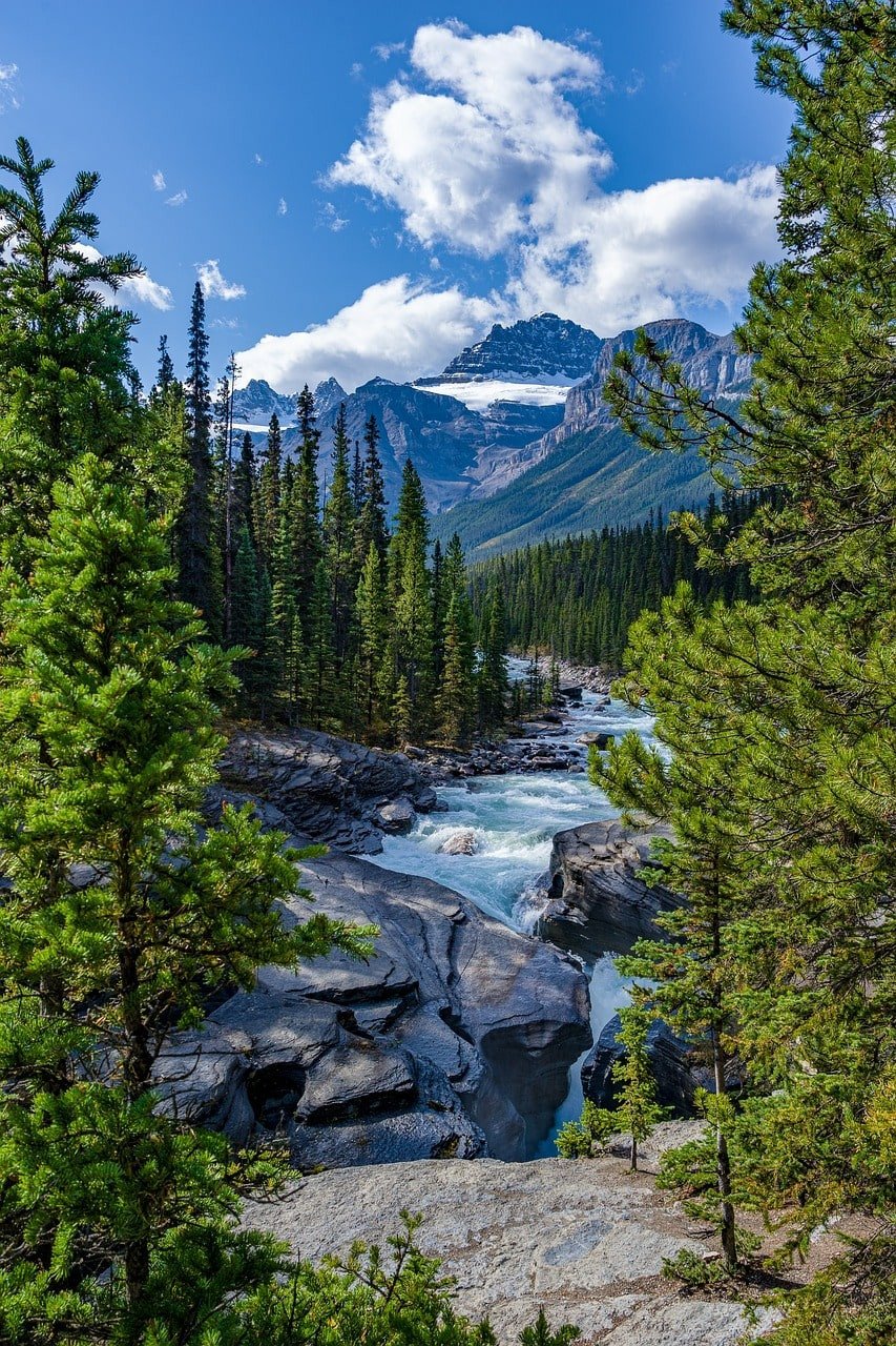 Mistaya rivier - Banff - Canada