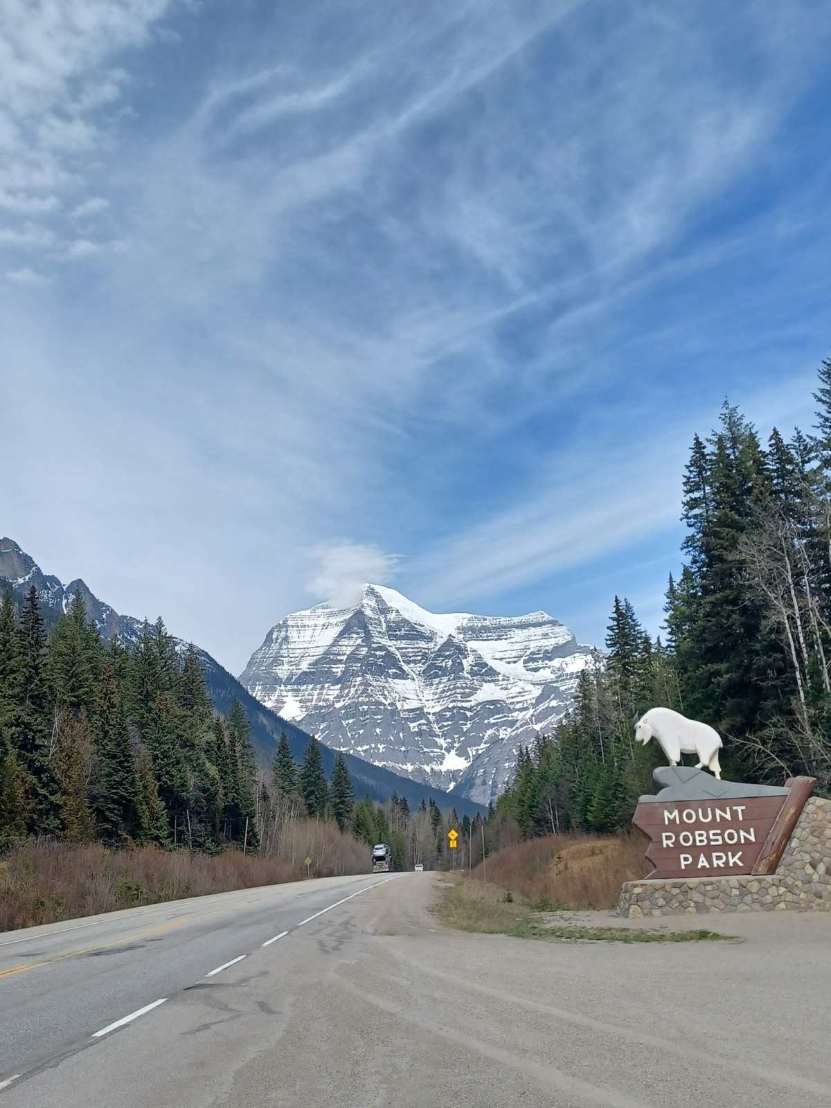 Toegang Mount Robson Park, Canada