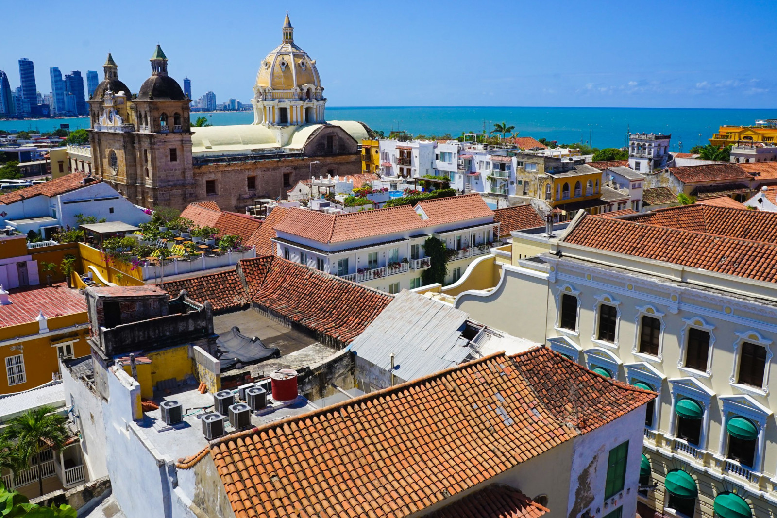 Colombia Cartagena oude centrum
