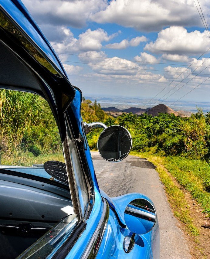Cuba auto Oldtimer bergen