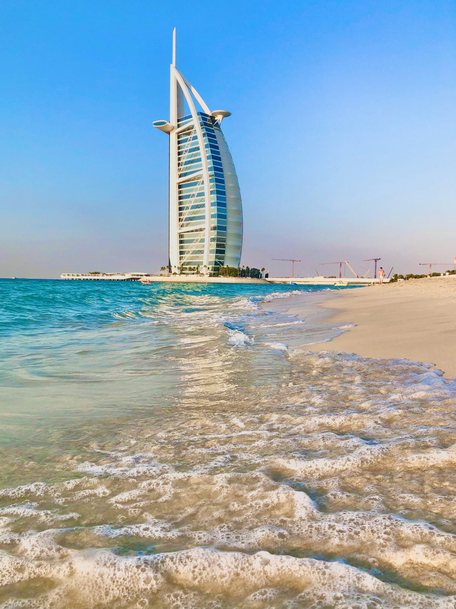 Prachtige strand Dubai