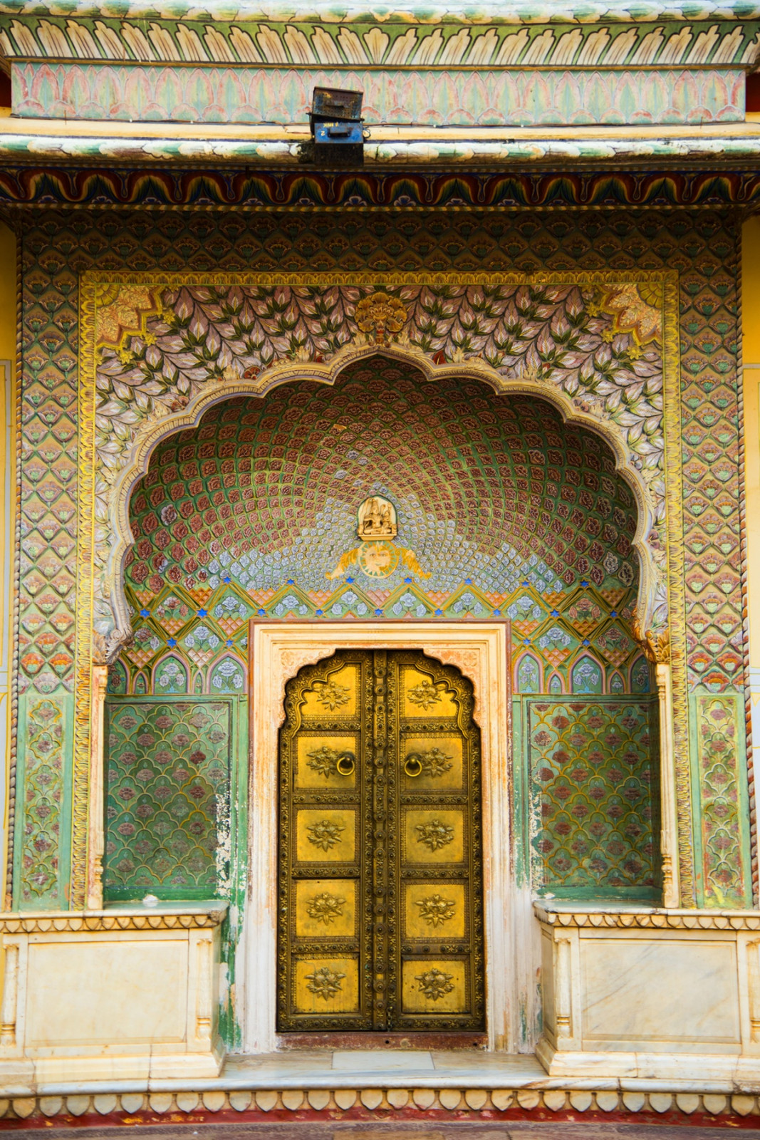 India Jaipur houten deur