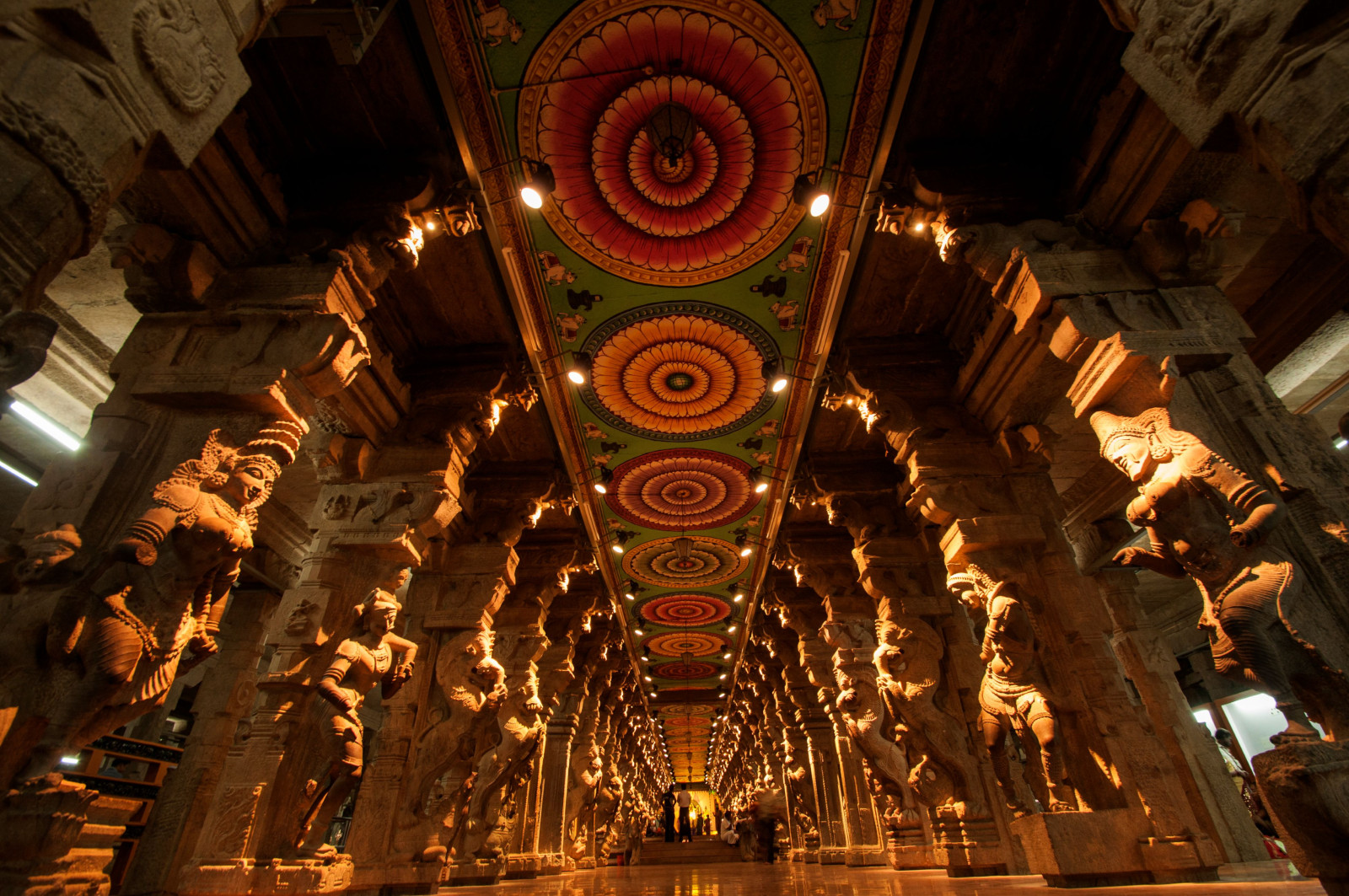 India Madurai Meenaskshi tempel
